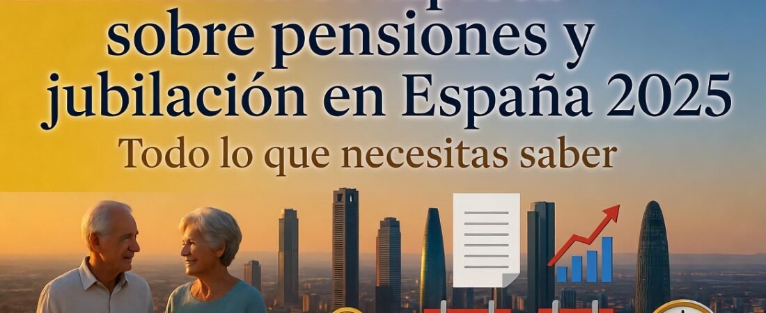 Guía completa sobre pensiones y jubilación en España 2025