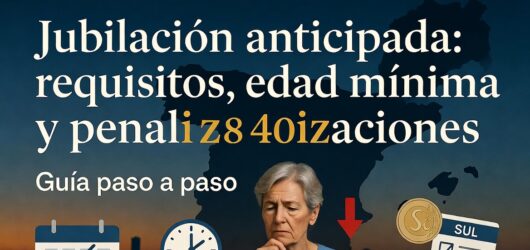 Jubilación anticipada: requisitos, edad mínima y penalizaciones
